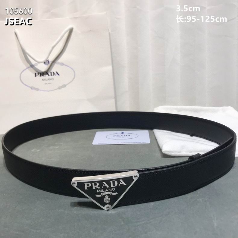 Prada belt 35mmX95-125CM 8L19